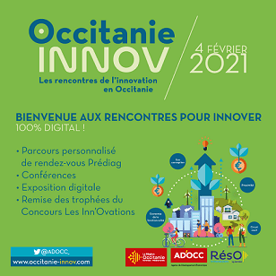 L’Institut Carnot Carnot sera présent à Occitanie INNOV 2021 !